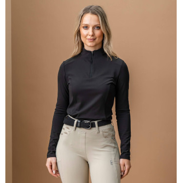 T-shirt d'entrainement Horseware AA Alize inverno femme Noir T-shirt d'entrainement Horseware AA Alize inverno femme Noir