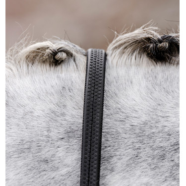 Rênes Horseware grip caoutchouc Noir Rênes Horseware grip caoutchouc Noir