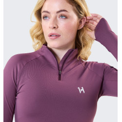Dames paardrijpolo met 1/4 rits – Horseware Winter Strive