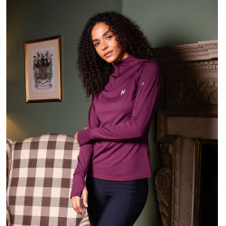 Dames paardrijpolo met 1/4 rits – Horseware Winter Strive