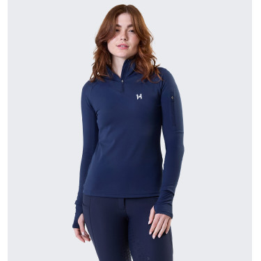 Dames paardrijpolo met 1/4 rits – Horseware Winter Strive