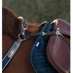 Collier de chasse Horseware Micklem avec martingale Marron