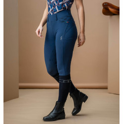 Pantalon Hybrid Horseware fond de peau AA Fina femme Marine Bleu marine Pantalon Hybrid Horseware fond de peau AA Fina femme Marine Bleu marine
