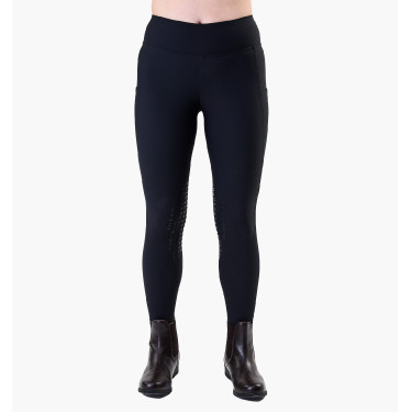 Legging Optifit hiver Horseware grip genoux femme Noir