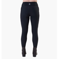 Legging Optifit hiver Horseware grip genoux femme Noir
