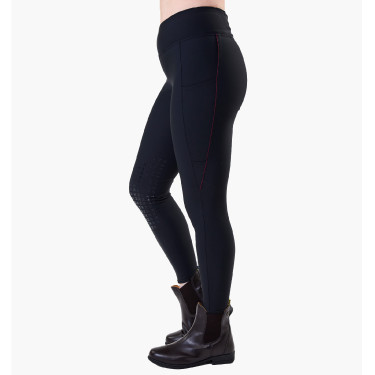 Legging Optifit hiver Horseware grip genoux femme Noir