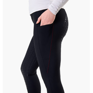 Legging Optifit hiver Horseware full grip femme Noir