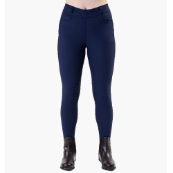 Legging Easefit Hybid Horseware grip genoux femme Marine Bleu marine