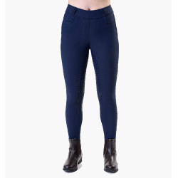 Easefit Hybid Horseware full grip dameslegging Marine Marineblauw Easefit Hybid Horseware full grip dameslegging Marine Marineblauw