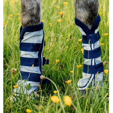 Guêtres Anti-Mouches Horseware® Newmarket Marine witney Bleu marine Guêtres Anti-Mouches Horseware® Newmarket Marine witney Bleu marine