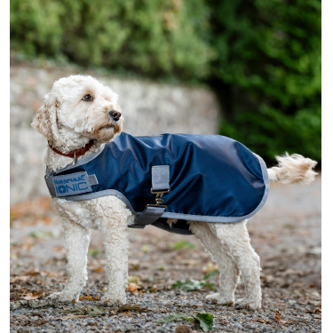 Couverture thérapeutique pour chien Horseware Ionic 50g Bleu impérial / argent & marine