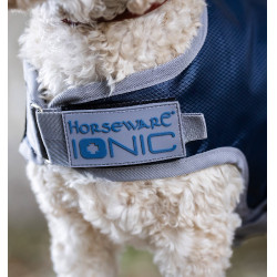 Couverture thérapeutique pour chien Horseware Ionic 50g Bleu impérial / argent & marine