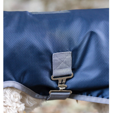 Therapeutische deken voor honden Horseware Ionic 50g Keizerlijk blauw / zilver en marine