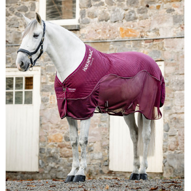 Horseware Signature zweetdeken voor transport Bordeaux
