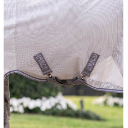 Chemise Anti-Mouches Pour Poney Amigo® Bug Rug Plus Argent / gris titanium / argent