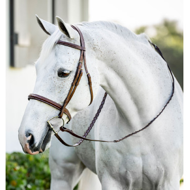 Pony jachtcavesson hoofdstel met teugels | Horseware | Ruitersport