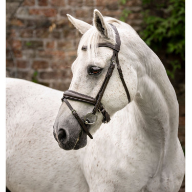 Ponyhoofdstel Horseware Cavesson Bruin