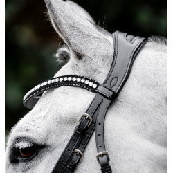 Bridon Horseware Diamante Flash Noir / argent
