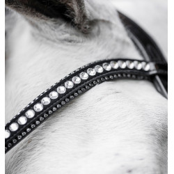 Bridon Horseware Diamante Flash Noir / argent