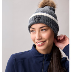 Bonnet équestre à pompon Horseware AA Monogram