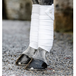 Horseware fleece bandages voor paardrijden – 3 m, ademend