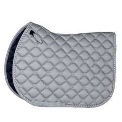 Tapis de selle Close Contact Horseware Newmarket Charbon de bois witney Gris