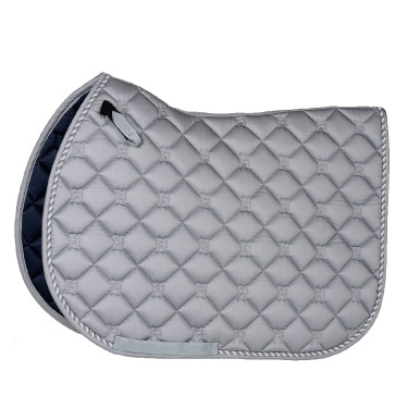 Tapis de selle Close Contact Horseware Newmarket Charbon de bois witney Gris