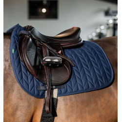 Tapis de selle Close Contact Amigo Horseware Marine Bleu marine