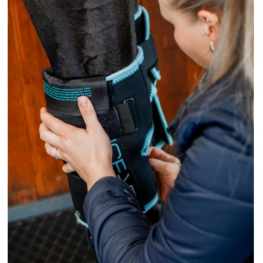 Genouillères équitation Horseware Ice-Vibe | thérapie froide/chaude