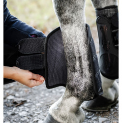 Guêtres de Dressage Horseware® Pro Bamboo Noir / noir