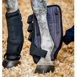 Guêtres d’écurie Horseware® Pro Bamboo Noir / noir