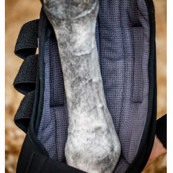 Guêtres d’écurie Horseware® Pro Bamboo Noir / noir