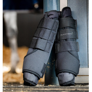 Guêtres d’écurie Horseware® Pro Bamboo Noir / noir