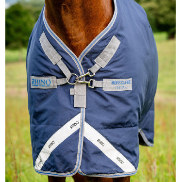 Couverture d’extérieur équitation 100g Rhino Plus Horseware Couverture d’extérieur équitation 100g Rhino Plus Horseware