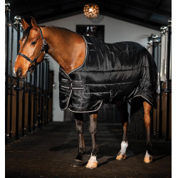 Staldeken Easy-Layer Horseware 100 g Zwart / zwart / zilver