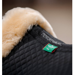 Schapenvacht halfpad voor paardrijden - Horseware Schapenvacht halfpad voor paardrijden - Horseware