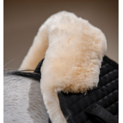 Schapenvacht halfpad voor paardrijden - Horseware Schapenvacht halfpad voor paardrijden - Horseware