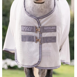 Vliegendeken Horseware Amigo Bug Rug Pony Zilver / titaniumgrijs / zilver