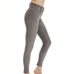Pantalon Horseware Newmarket taille mi haute full seat Orage Bleu