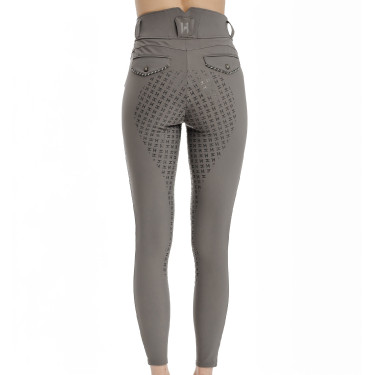 Pantalon Horseware Newmarket taille haute full seat Orage Bleu Pantalon Horseware Newmarket taille haute full seat Orage Bleu