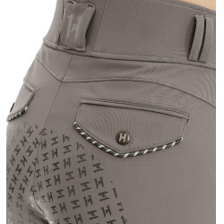 Pantalon Horseware Newmarket taille haute full seat Orage Bleu Pantalon Horseware Newmarket taille haute full seat Orage Bleu
