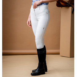 Pantalon Horseware AA Aria taille mi haute full seat Blanc