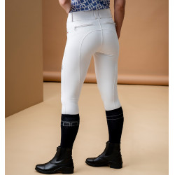 Pantalon Horseware AA Aria taille mi haute full seat Blanc