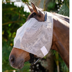 Vliegenmaskers Horseware Amigo zonder oren Zilver / titaniumgrijs / zilver Vliegenmaskers Horseware Amigo zonder oren Zilver / titaniumgrijs / zilver