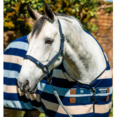 Licol et longe Horseware Newmarket Marine witney Bleu marine Licol et longe Horseware Newmarket Marine witney Bleu marine