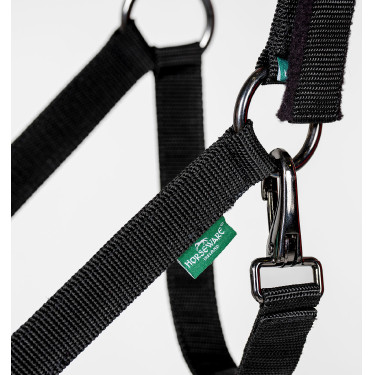 Licol et longe Horseware Newmarket Or blanc