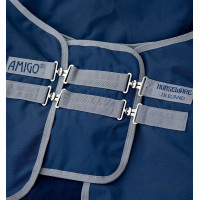 Borstvergroting Amigo Horseware Marine / titaangrijs Marineblauw