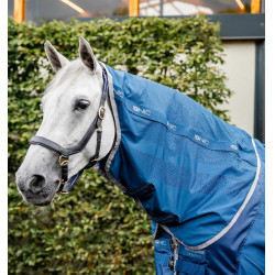 Couvre-cou Horseware Ionic Therapy Mesh Cooler Bleu imperial / argent / marine