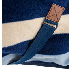 Couverture polaire Horseware Newmarket Poney Fleece Cooler Marine witney Bleu marine