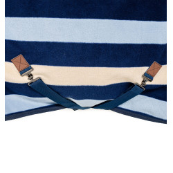 Couverture polaire Horseware Newmarket Poney Fleece Cooler Marine witney Bleu marine